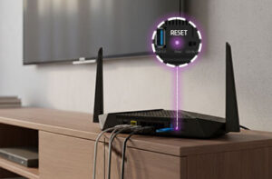 how to reset netgear router